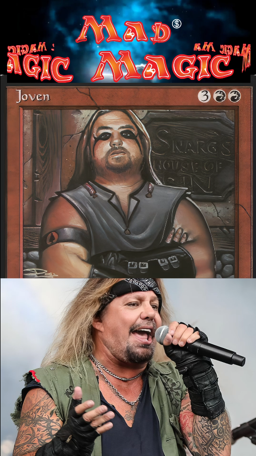 MTG - Comedy Short - Vince Neil is an MTG card